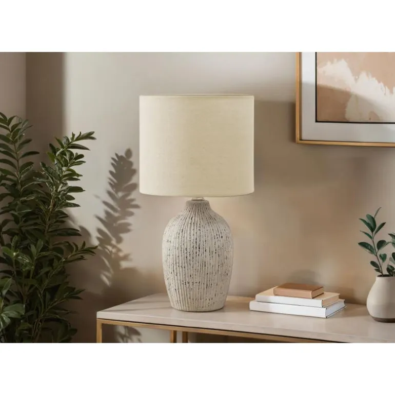18"H Ceramic Table Lamp