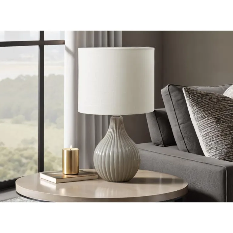 17"H Ceramic Table Lamp