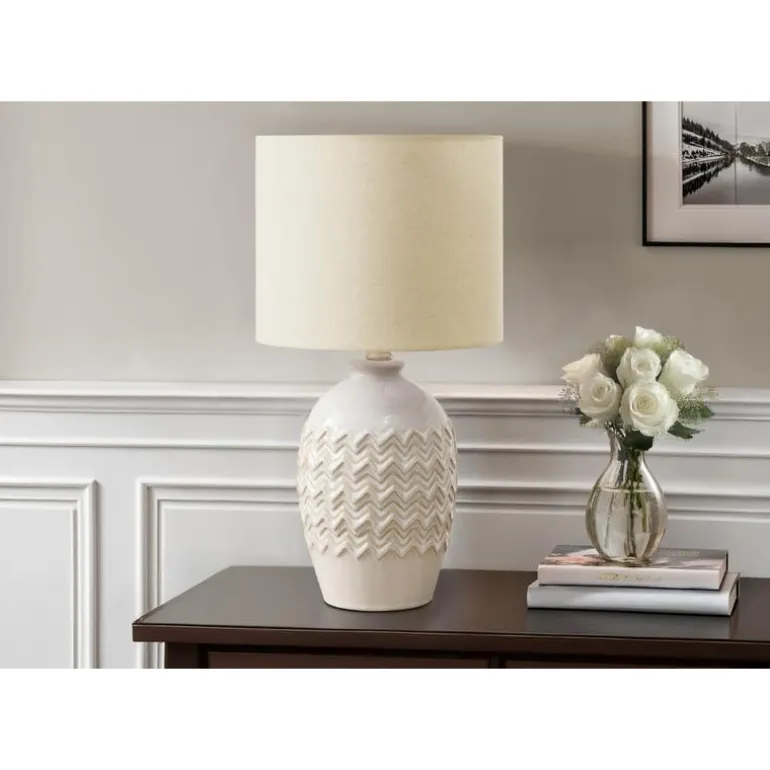19"H Ceramic Table Lamp