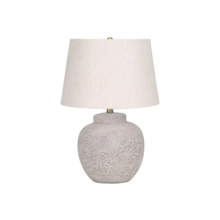 22"H Concrete Table Lamp