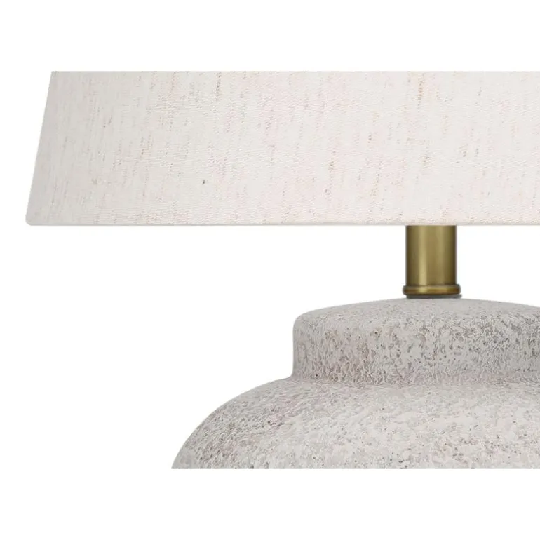 22"H Concrete Table Lamp