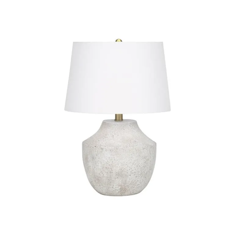 20"H Concrete Table Lamp