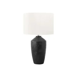 25"H Concrete Table Lamp