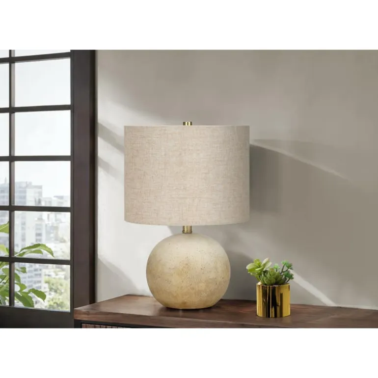20"H Concrete Table Lamp