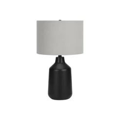 24"H Concrete Table Lamp