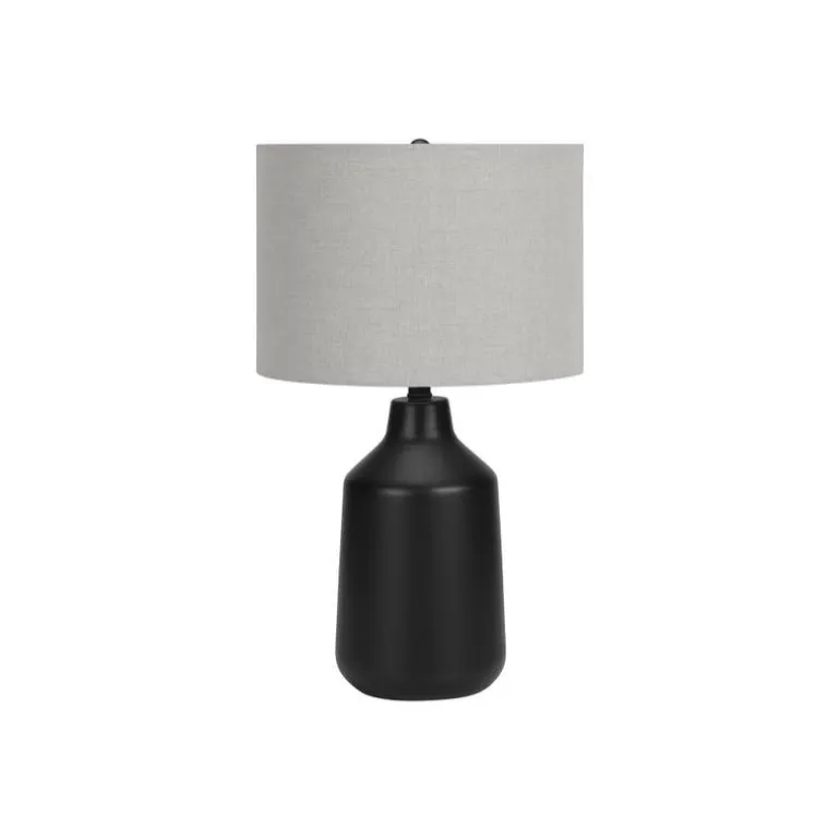 24"H Concrete Table Lamp