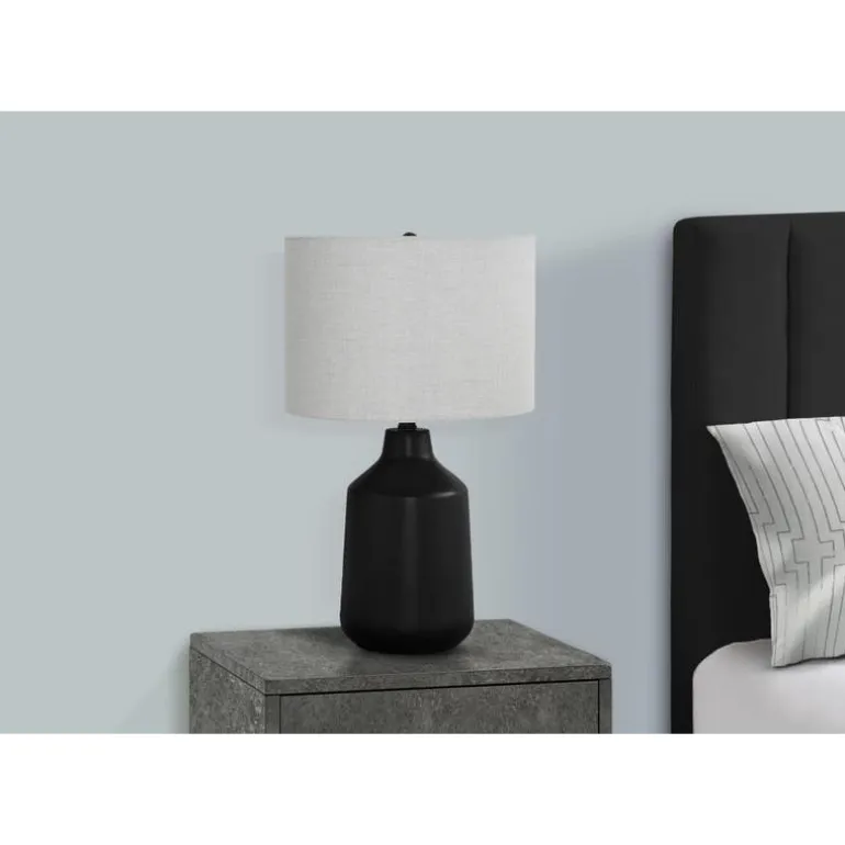 24"H Concrete Table Lamp
