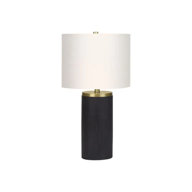 24"H Concrete Table Lamp