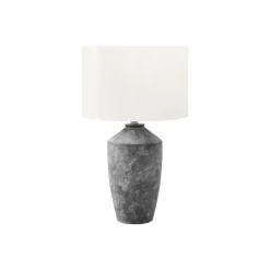 25"H Concrete Table Lamp