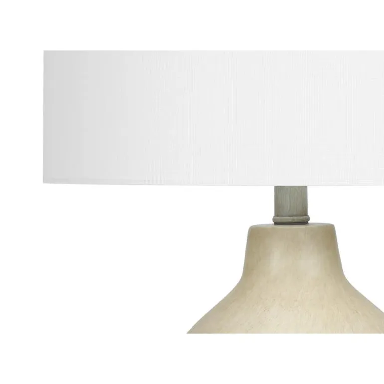 24"H Concrete Table Lamp