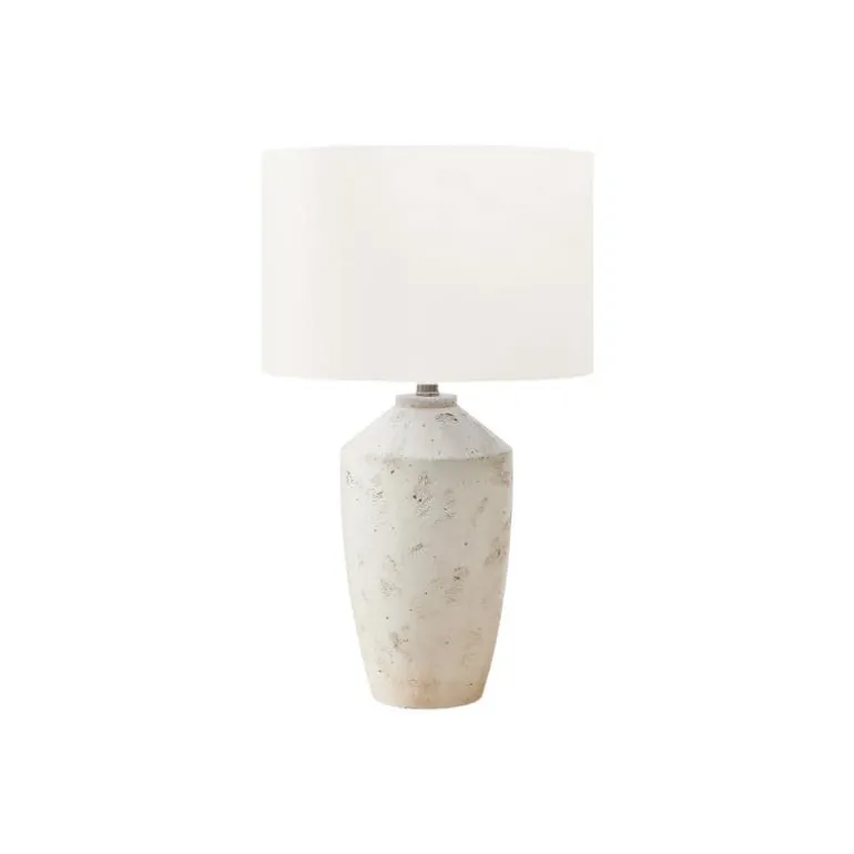 25"H Concrete Table Lamp