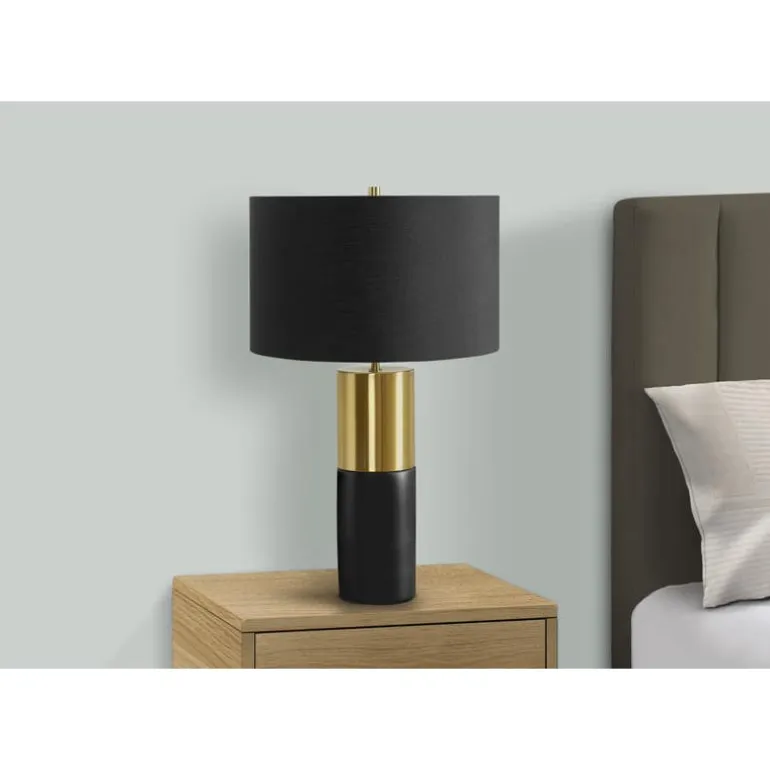 25"H Concrete Table Lamp