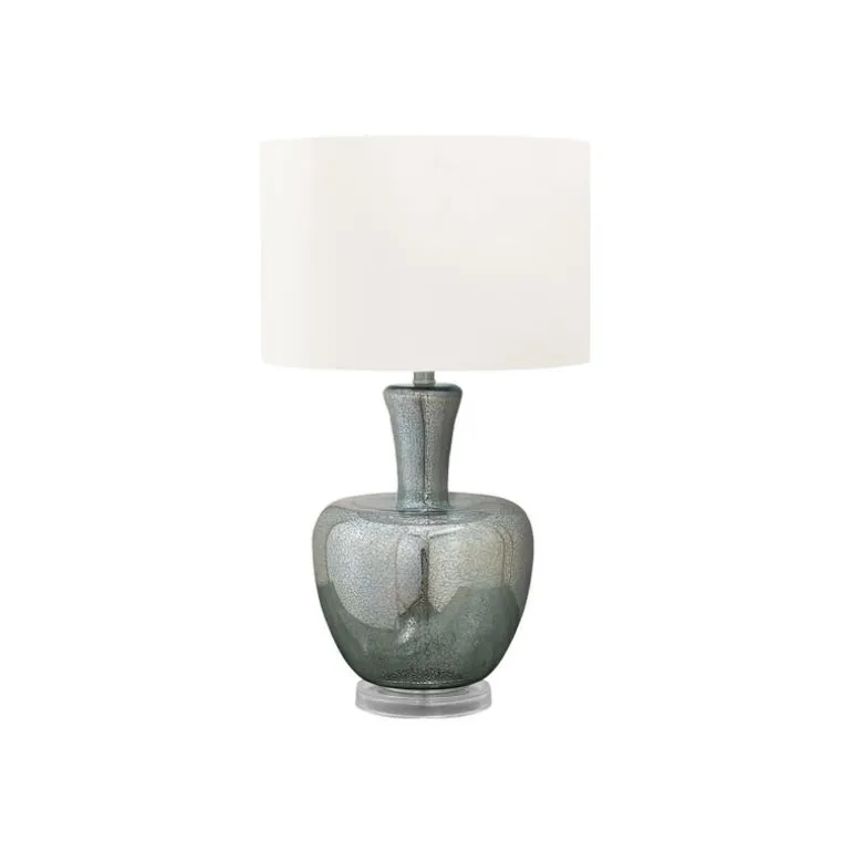 26"H Glass Table Lamp