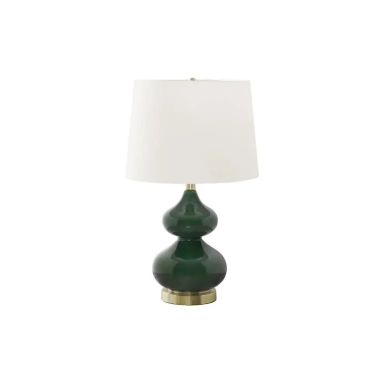 24"H Glass Table Lamp