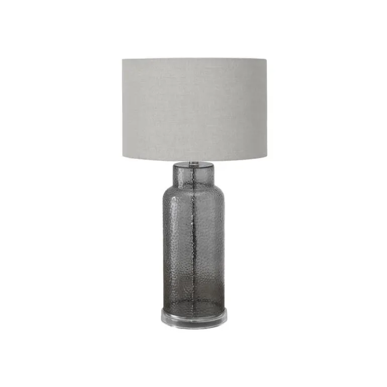 28"H Glass Table Lamp