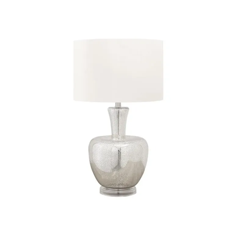 26"H Glass Table Lamp