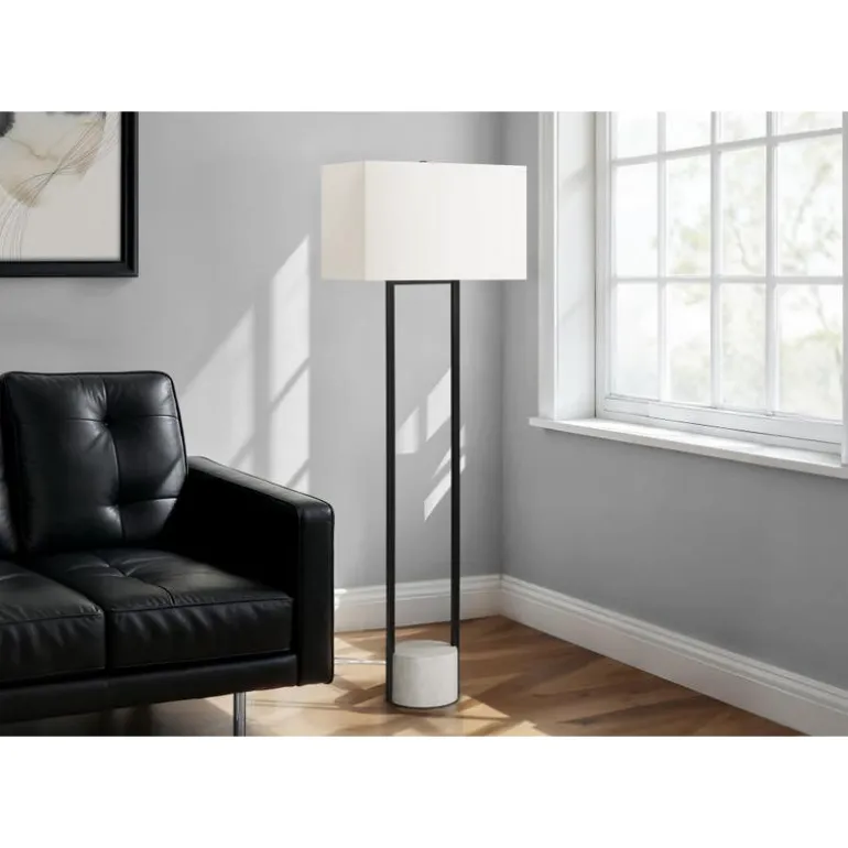 62"H Metal Floor Lamp