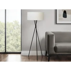 62"H Metal Floor Lamp