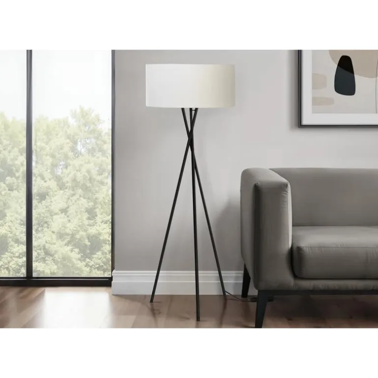 62"H Metal Floor Lamp