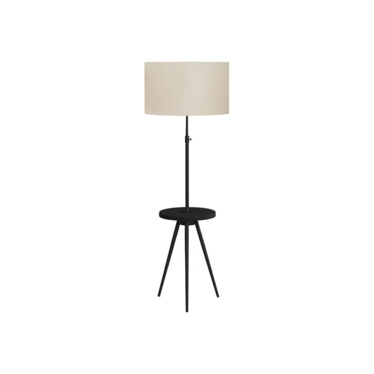 63"H Metal Floor Lamp with USB Ports