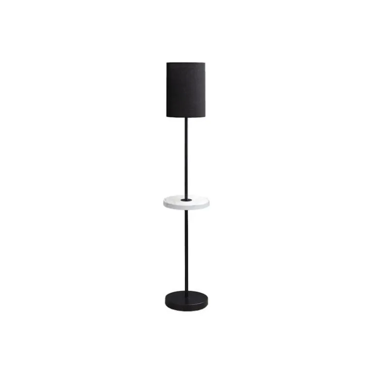 62"H Metal Floor Lamp with USB Port