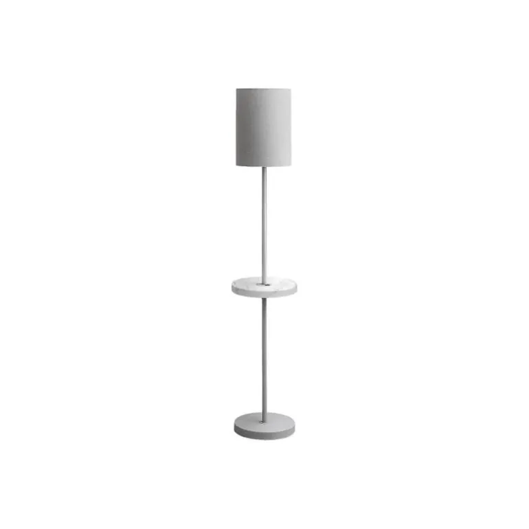 62"H Metal Floor Lamp with USB Port