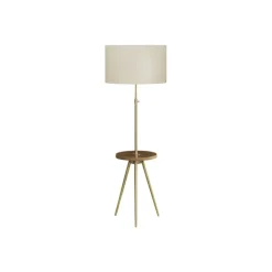 63"H Metal Floor Lamp with USB Ports