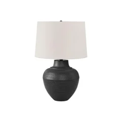 26"H Metal Table Lamp