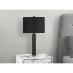 28"H Metal Table Lamp