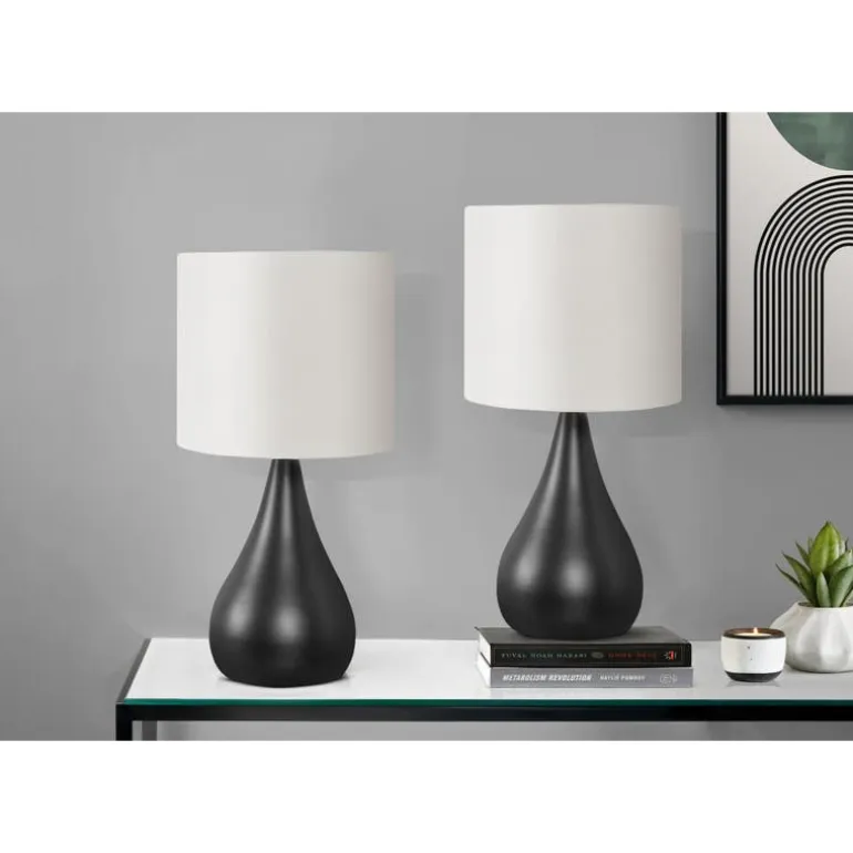 18"H Metal Table Lamp (2pcs)