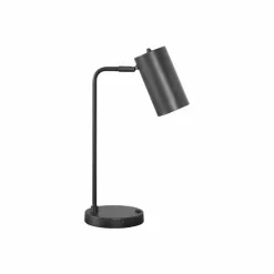 18"H Metal Table Lamp with USB Ports