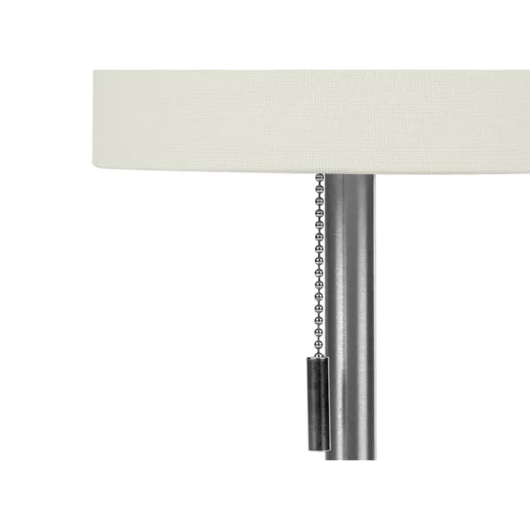 17"H Metal Table Lamp with USB Ports (2pcs)