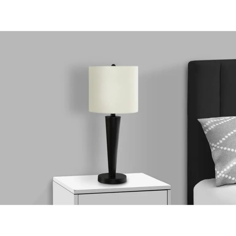 24"H Metal Table Lamp with USB Ports (2pcs)