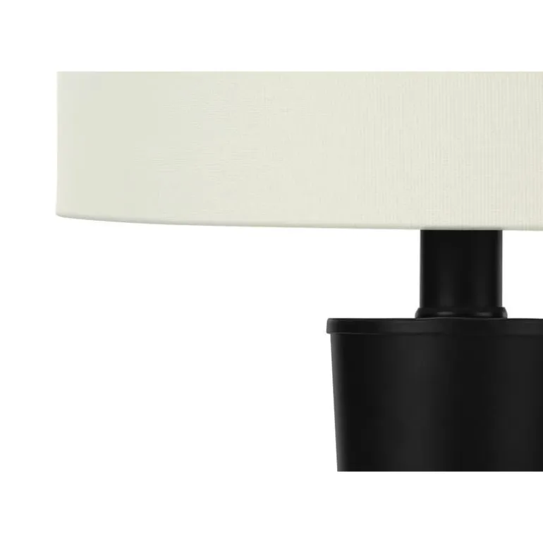 24"H Metal Table Lamp with USB Ports (2pcs)