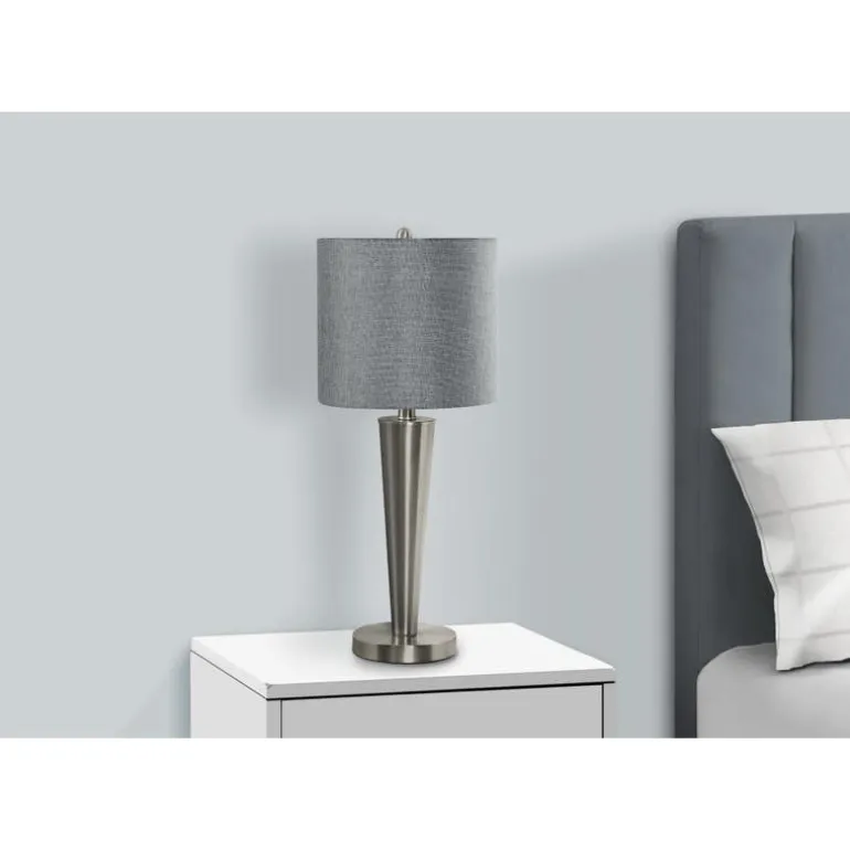 24"H Metal Table Lamp with USB Ports (2pcs)