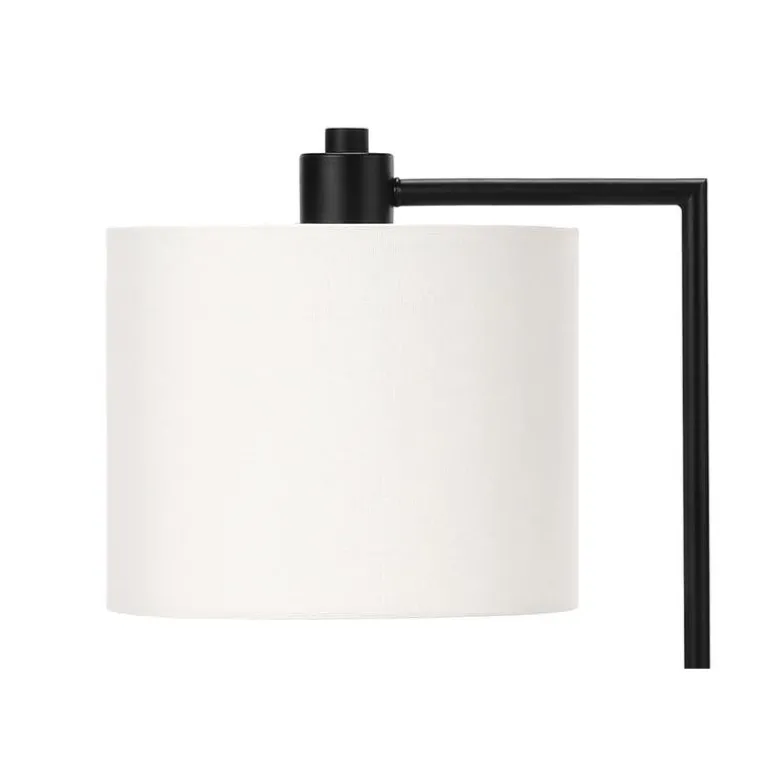 19"H Metal Table Lamp with USB Ports