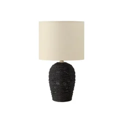 17"H Rattan Table Lamp