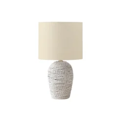17"H Rattan Table Lamp