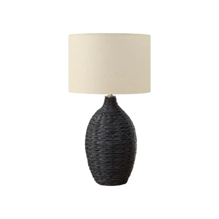 30"H Rattan Table Lamp