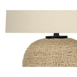 25"H Rattan Table Lamp