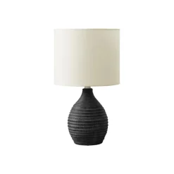 17"H Resin Table Lamp