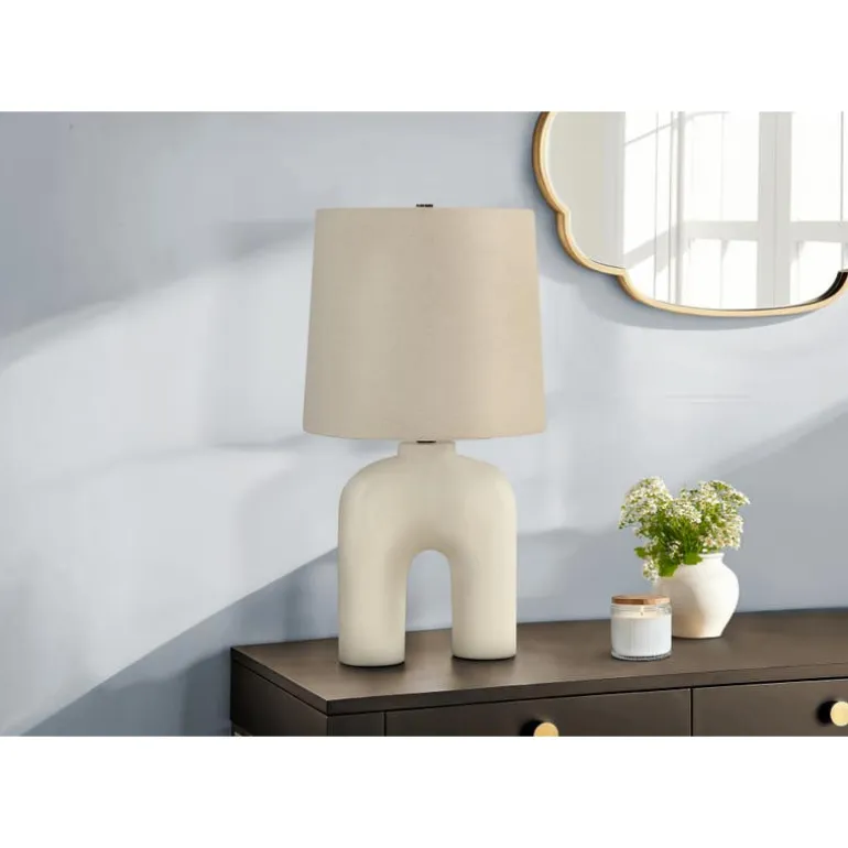 25"H Resin Table Lamp