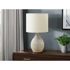 17"H Resin Table Lamp