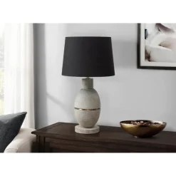 25"H Resin Table Lamp