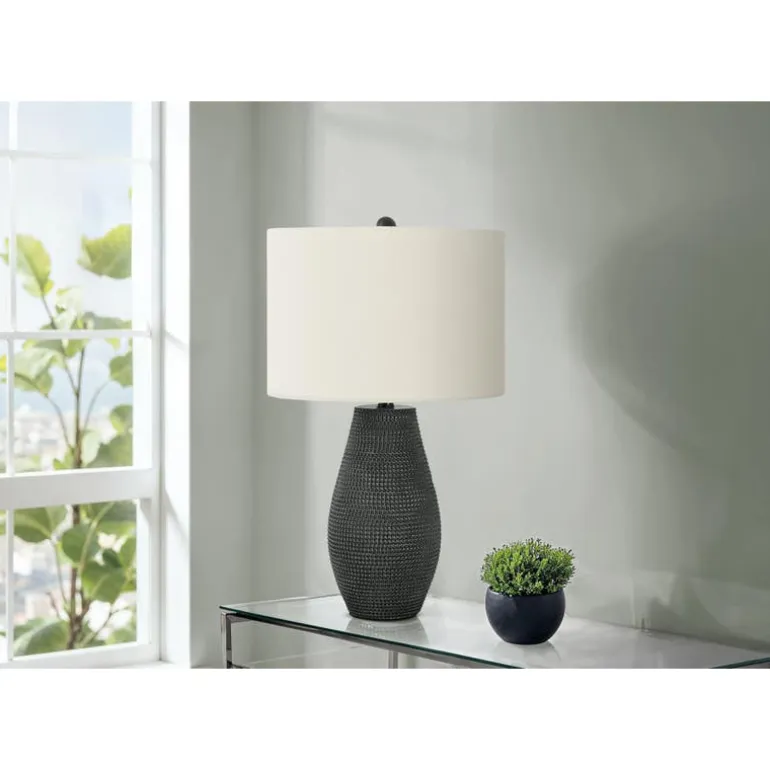 24"H Resin Table Lamp