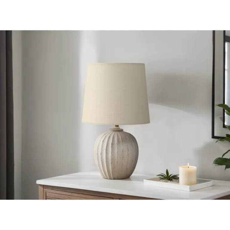 19"H Resin Table Lamp