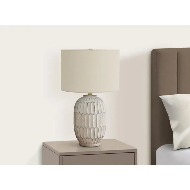 24"H Resin Table Lamp