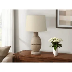 25"H Resin Table Lamp