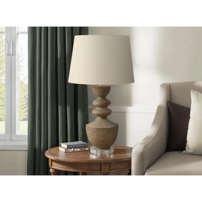 28"H Resin Table Lamp
