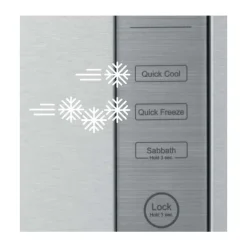HAIER 15 Cu Ft 28 In Refrigerator Stainless Steel Bottom Freezer - HRB15N3BGS